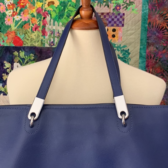 Marc Jacobs Ligero leather shoulder bag in Mineral blue . NWT - Picture 3 of 11